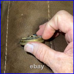 Rare 1864 Civil War Pocket Watch Size 20 Open Face Overhauled Serial 125088