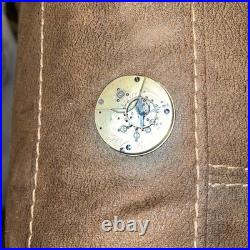 Rare 1864 Civil War Pocket Watch Size 20 Open Face Overhauled Serial 125088