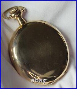 Rare 1906 Hamilton Grd 993 Mod 1 16s 21j RR Grd Pocket Watch 10K GF Hunter Case