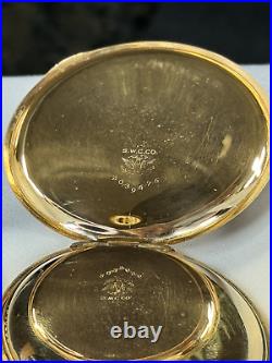 Rare 1906 Hamilton Grd 993 Mod 1 16s 21j RR Grd Pocket Watch 10K GF Hunter Case