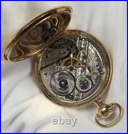 Rare 1906 Hamilton Grd 993 Mod 1 16s 21j RR Grd Pocket Watch 10K GF Hunter Case