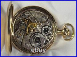 Rare 1906 Hamilton Grd 993 Mod 1 16s 21j RR Grd Pocket Watch 10K GF Hunter Case