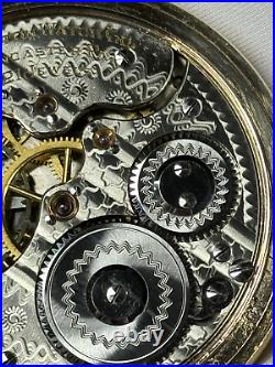 Rare 1906 Hamilton Grd 993 Mod 1 16s 21j RR Grd Pocket Watch 10K GF Hunter Case