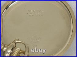 Rare 23 Jewel 16s Elgin Veritas Wind Indicator Watch, Factory Cased, Serviced