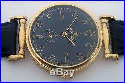 Rare ANTIQUE ROLEX Swiss Wristwatch in Gilt case