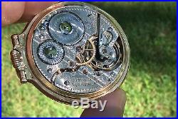 Rare Amazing Hamilton Model 993 16s 21 Jewel Gold Filled Case Pocket Watch