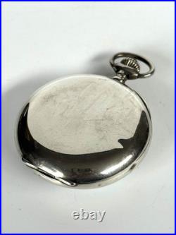 Rare Breitling Montbrillant. 900 Silver Cased Pocket Watch, C1900s