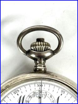 Rare Breitling Montbrillant. 900 Silver Cased Pocket Watch, C1900s