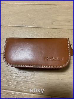 Rare Camille Fournet Watch Brown Leather Travel Pouch / Case