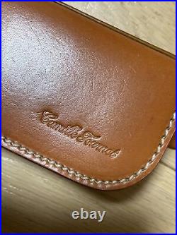 Rare Camille Fournet Watch Brown Leather Travel Pouch / Case