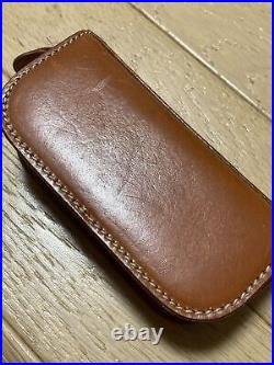 Rare Camille Fournet Watch Brown Leather Travel Pouch / Case