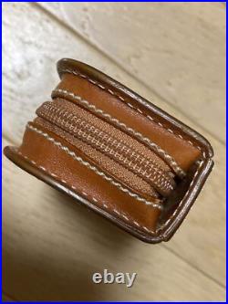 Rare Camille Fournet Watch Brown Leather Travel Pouch / Case