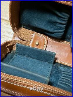 Rare Camille Fournet Watch Brown Leather Travel Pouch / Case