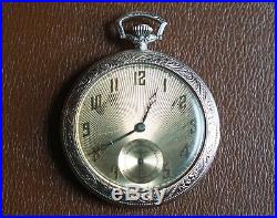 Rare Dudley Masonic Pocket Watch Series 1 with original case and documentation
