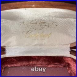 Rare Genuine Original CORTEBERT Wristwatch Pocket Watch Wooden Box Case