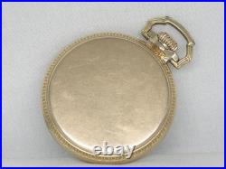 Rare Illinois 21 Jewel 60 Hour Bunn Special Type III Model B Case, Serviced
