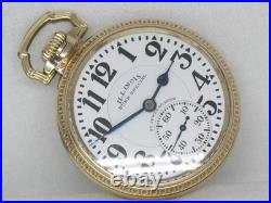 Rare Illinois 21 Jewel 60 Hour Bunn Special Type III Model B Case, Serviced