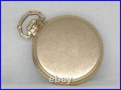 Rare Illinois 21 Jewel 60 Hour Bunn Special Type III Model B Case, Serviced