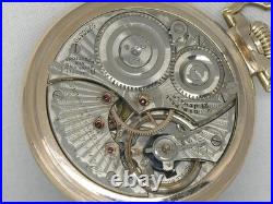 Rare Illinois 21 Jewel 60 Hour Bunn Special Type III Model B Case, Serviced