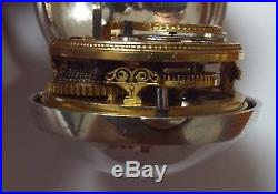 Rare Large Turkish Market Triple Case Horn And Silver Watch Verge Fusee Working
