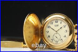 Rare MINT SEIKO Pocket Watch 7N07-001A Gift by the Prime Minister From JAPAN