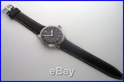 Rare Military OMEGA Swiss Wristwatch in Steel Case Aviator Pilots WWII