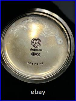 Rare Stuyvesant K. W. Co Swiss Made 23s 7 Jewel GF I. W. C Case Pocket Watch