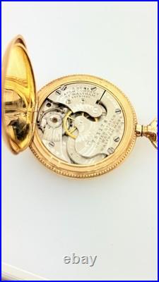 Rare United States Watch Co. Waltham Fancy Dial 20 Year Gold Filled Serviced