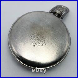 Rare! Vintage SEIKO Solid Silver Case Pocket Watch 36000 Hi-Beat 5740-8010 #2296