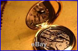 Rare Webb. C. Ball 14 Kt Solid Gold Case, Agassiz Watch Co