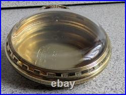Rigid Bow Fahy's/hamilton Model #4 Rare Green Gf 16s Rr Pocket Watch Caseonly