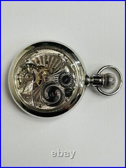 Rockford 16s 17j Pocket Watch in a Display Black Swing Out Case
