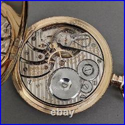 Rockford Grade 545 21j 16s Railroad Pocket Watch, J Boss Case, Scarce Model