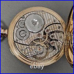 Rockford Grade 545 21j 16s Railroad Pocket Watch, J Boss Case, Scarce Model