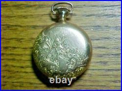 Rockford Plymouth Watch Co OS 15J 25 Year Gold Filled Hunter Case Pocket Watch