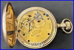 Rockford Watch Co. 15 Jewel Pocket Watch GF Case Grade 85 Model 8 Size 18