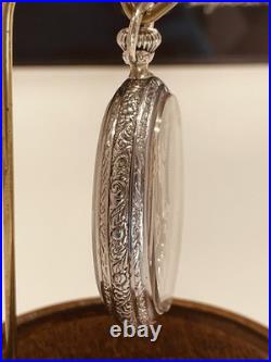 Rockford pocket watch 16s 17 Jewel in a display back case