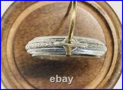 Rockford pocket watch 16s 17 Jewel in a display back case