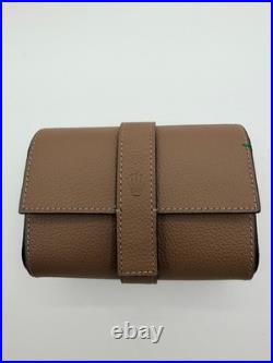 Rolex 2-Slot Watch Travel Case Leather AD VIP Gift