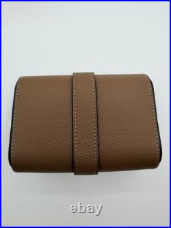 Rolex 2-Slot Watch Travel Case Leather AD VIP Gift