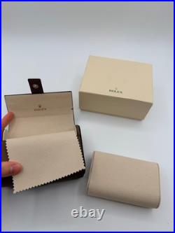 Rolex 2-Slot Watch Travel Case Leather AD VIP Gift