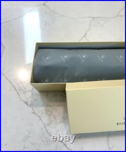Rolex, SALuxury Green Leather Watch Roll Travel Case 3 Slot Storage Pouch
