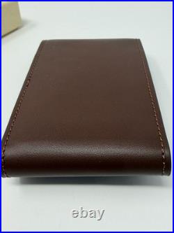 Rolex Tan Leather Watch Case Travel Pouch AD VIP Gift