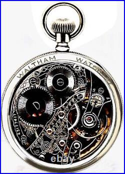 Rrae 23 Jewels Salesman Display Case Railroad Pocket Watch Waltham VANGUARD