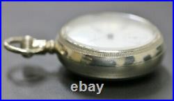 Running Waltham Grade 25 Model 1883 15J 18S Elgin Case Pocket Watch