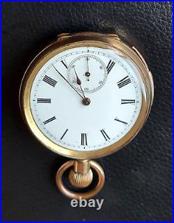 SEE VIDEO Running Swiss Made Quarter Repeater Pocket Watch Astra Repeating Nice