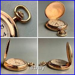 SEIKO Pocket Watch Quartz Hunter Case with Special Box