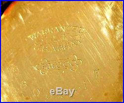 SHOWPIECE 14K GOLD 34MM 1906 WALTHAM 0S 15J HUNTERS CASE POCKET WATCH