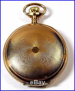Stunning Running 1886 18s Aurora Ls Pl Gf Hunters Case Pocket Watch