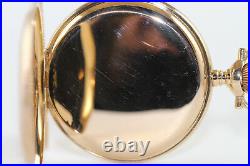 STUNNING Vintage 1897 16s Elgin 17 Jewel Case Running Grade 155 Model 6 14K Gold